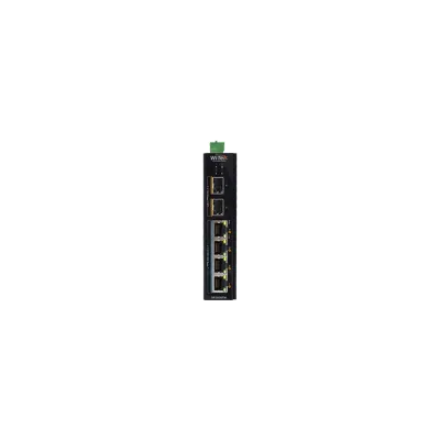 Wi-Tek - SP3006FM - 4GE+2SFP Fiber Uplink Easy Smart Managed Industrial PoE Switch with 4Port PoE