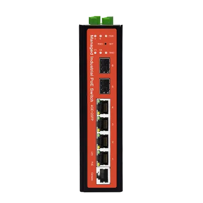 Wi-Tek - WI-PMS306GF-I - 4GE+2SFP Fiber Uplink Managed Industrial PoE Switch with 4Port PoE