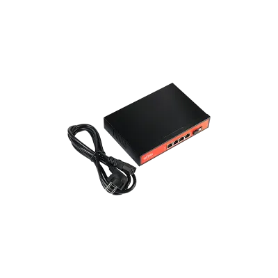 Wi-Tek - WI-PS105F - 4FE+1SC Fiber 802.3af/at PoE Switch with 4Port PoE