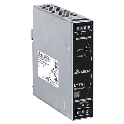 Vivotek - DRL-48V120W1EN - LYTE II DIN Rail Power Supply