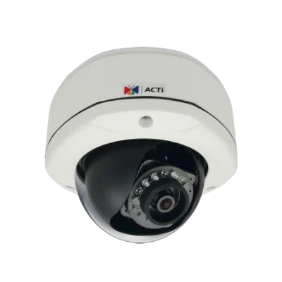 ACTi - E71A - 1 Megapixel IR Day/Night Outdoor Dome Camera, 2.93mm Lens