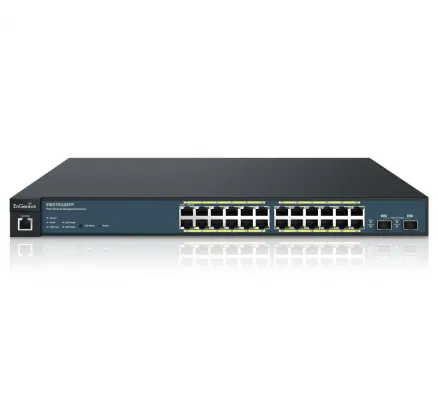 Engenius - EWS7926EFP - 24-Port Managed Gigabit 410W PoE+ Switch