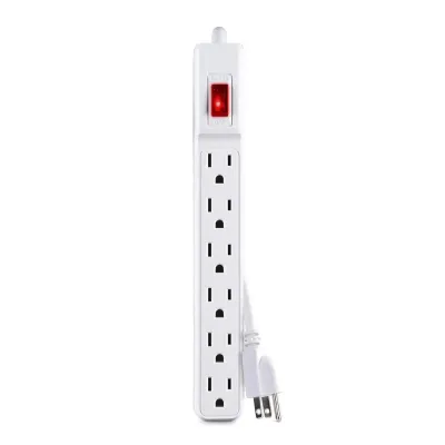 Cyber Power - GS60304 - Power Strip, 6-outlet power strip, 3' cord