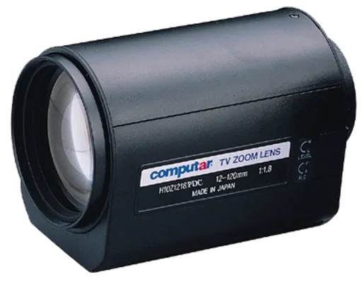 Computar - H10Z1218PDC - 1/2" 12-120mm f1.8 10X Motorized Zoom, DC Auto Iris