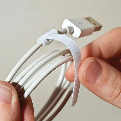 Rip-Tie - Q-35-07-BK - 1/4 Inch Wide Rip-Tie mini