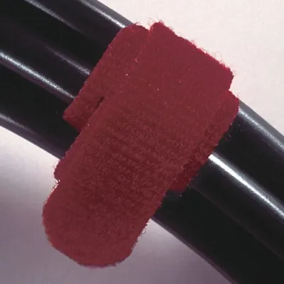Rip-Tie - F-18-025-BK - 1/2 Inch Wide Fire Retardant Rip-Tie Lite 1 Roll of 25