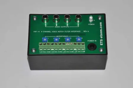 ETS - VNF-4 -  Four channel voice band notch filter / interface