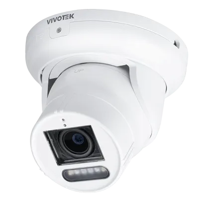 Vivotek - IT939-HTVW - Vortex Premium Cloud 4K Outdoor AI DualLt Turret Zoom Camera