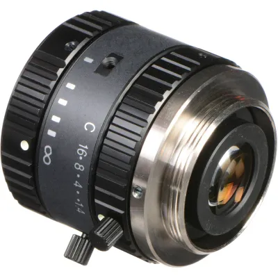 Computar - M0814-MP2 - 1.5 MP Iris & Focus Machine Vision Lens, 8mm 