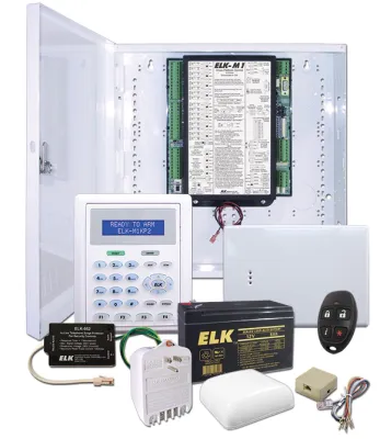 ELK - M1GSYS4STW - M1GSYS4S Kit with Wireless Receiver and ELK-6010 Keychain Remote
