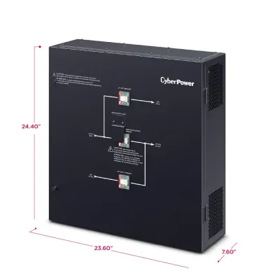 Cyber Power - MBS175D5B - Maintenance Bypass Switch 50KA 208V 3-Phase 175A for 3-Phase UPS SM040KAMFA