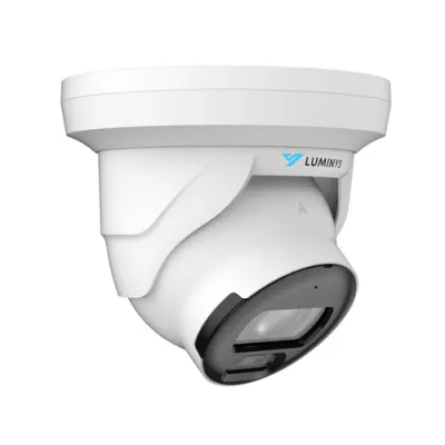 Luminys - N3T-5DA2 - 5MP Network LumiDeterrent Flashing White-light Turret Camera, 2.8mm Lens