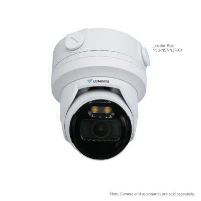 Luminys - N4T-4VA2 - 4MP Network LumiNightKing Turret Camera with 2.8 mm Lens, White-light LEDs