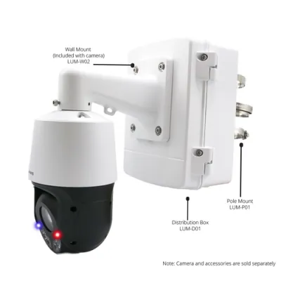 Luminys - P54-4DB25 - 4MP Network 25x LumiDeterrent PTZ