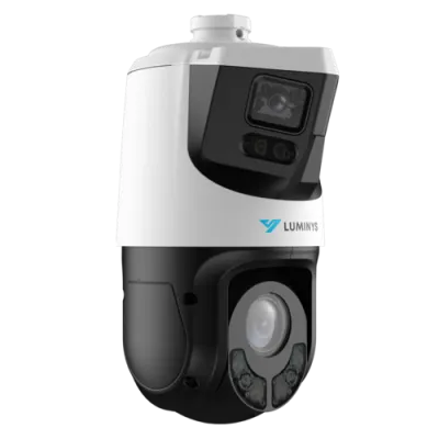 Luminys - P54-4DA25 - 4MP Network 25x LumiDeterrent + Dual-stitched Lens Camera