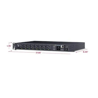 Cyber Power - PDU41021 - Switched PDU 15A 120V NEMA 5-15P input 16 NEMA 5-15R output 12ft cord 1U 3 Year Warranty