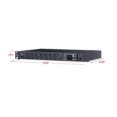 CYBERPOWER - PDU41023 - Switched PDU 30A 120V NEMA L5-30P input 16 NEMA 5-20R output 12ft cord 1U 3 Year Warranty