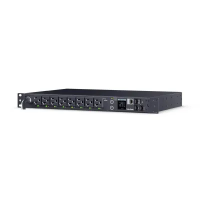 CYBERPOWER - PDU41023 - Switched PDU 30A 120V NEMA L5-30P input 16 NEMA 5-20R output 12ft cord 1U 3 Year Warranty