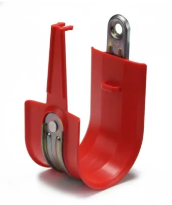 Platinum Tools - HPH48AO-25R - J-Hook 3" Angled Overhang 45°, Size 48, Red (25 Each)