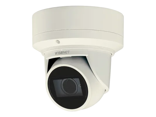 Hanwha - QNE-7080RV - 4MP Flateye Camera (Ivory color)