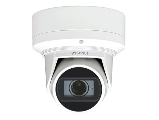 Hanwha - QNE-7080RVW - 4MP Flateye Camera (White Color)