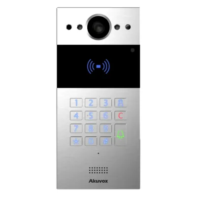 Akuvox - R20K - Multi-Subscriber Call Molding Silver Panel 