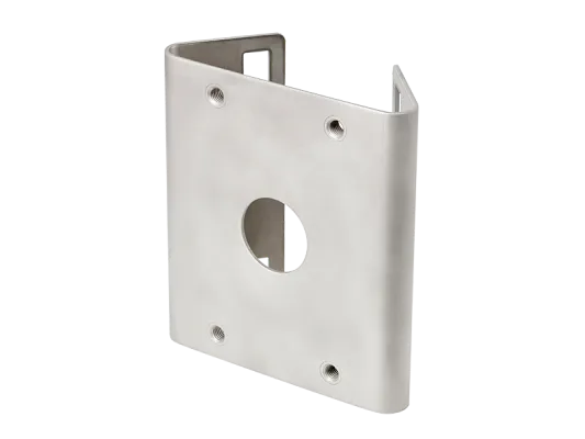 Hanwha - SBP-300PMS - Stainless Steel Pole Mount Adaptor
