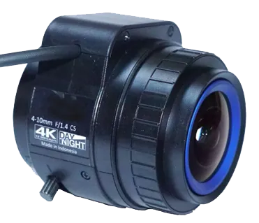Hanwha - SLA-T-M410DN - Megapixel DC-Iris Lens