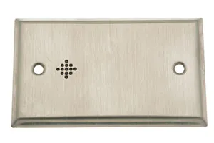 ETS - SM1-TRW - Weather Resistant, Flush Mount Tamper-Resistant Omni-Directional Microphone