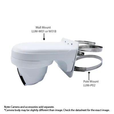 Luminys - N3T-5DA2 - 5MP Network LumiDeterrent Flashing White-light Turret Camera, 2.8mm Lens