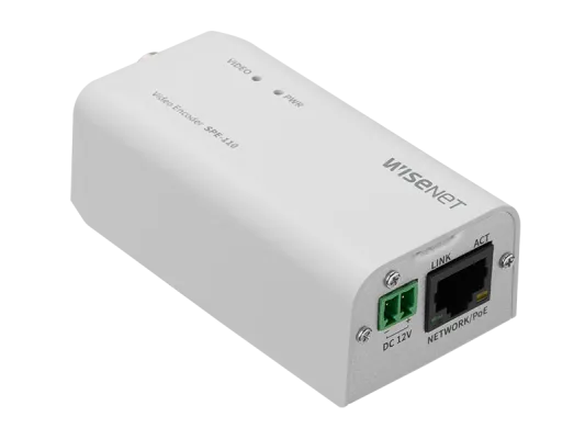 Hanwha - SPE-110 - 1-Channel Network Video Encoder
