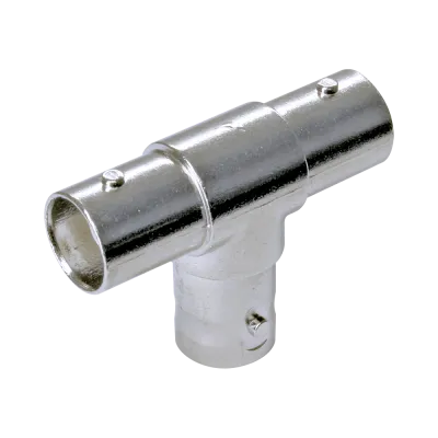 Avycon - AVA-BNC-FBFF - T Connector, 1 BNC Female to 2 BNC Female, Bag of 25