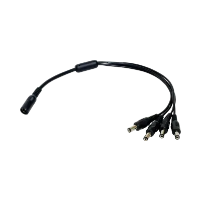 Avycon - AVA-PIGTAIL-1IN4OUT - DC Male Pigtail with 1 in / 4 Out