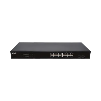 Avycon - AVN-S16-2P16G - 16 Ports Gigabit Network Switch 2ith 2G SFP Uplink Ports