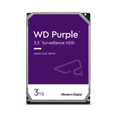 Avycon - AVY-HDD-3TB - WD Purple Surveillance 24/7 Drive, 3.5" SATA, 3TB Capacity
