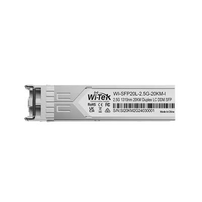 Wi-Tek - WI-SFP20L-2.5G-20KM-I - Industrial SFP Module