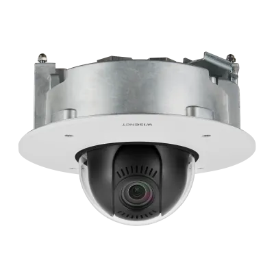 Hanwha - XND-8081FZ - 5MP Flush Mount Network Dome PTRZ Camera