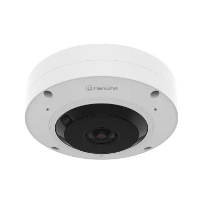 Hanwha - XNF-A9014R - 12MP AI IR Fisheye Camera