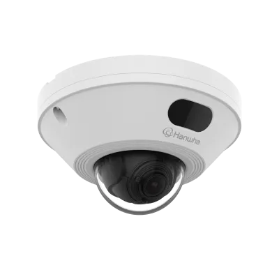 Hanwha - XNV-A6016R - 2MP Outdoor Compact IR Network Dome Camera with 3mm Lens